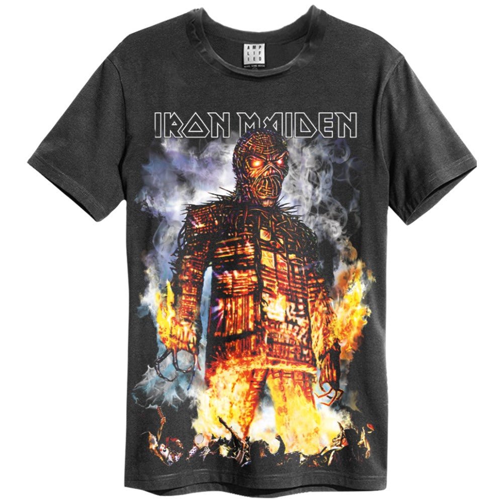 IRON MAIDEN アイアンメイデン (結成 50周年 ) - THE WICKER MAN / Amplified( ブランド ) / Tシャツ / メンズ - PGS